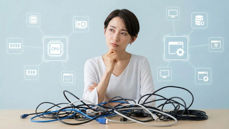PCのカクつきを引き起こすハードウェアとソフトウェアの複雑な要因