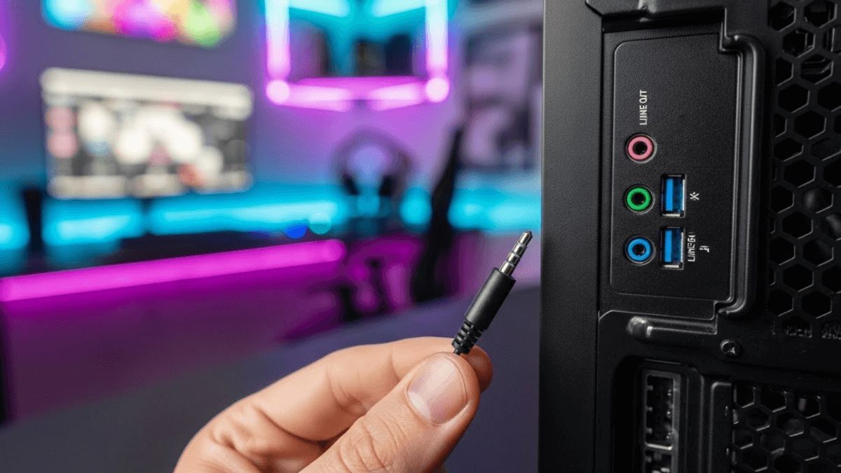 alt="ゲーミングPCのヘッドセット接続方法！端子の種類と認識しない対策"