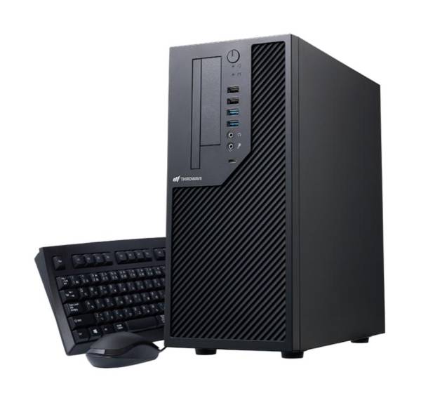 サードウェーブ Lightning AT5 ゲーミングPC本体と付属のキーボード・マウス