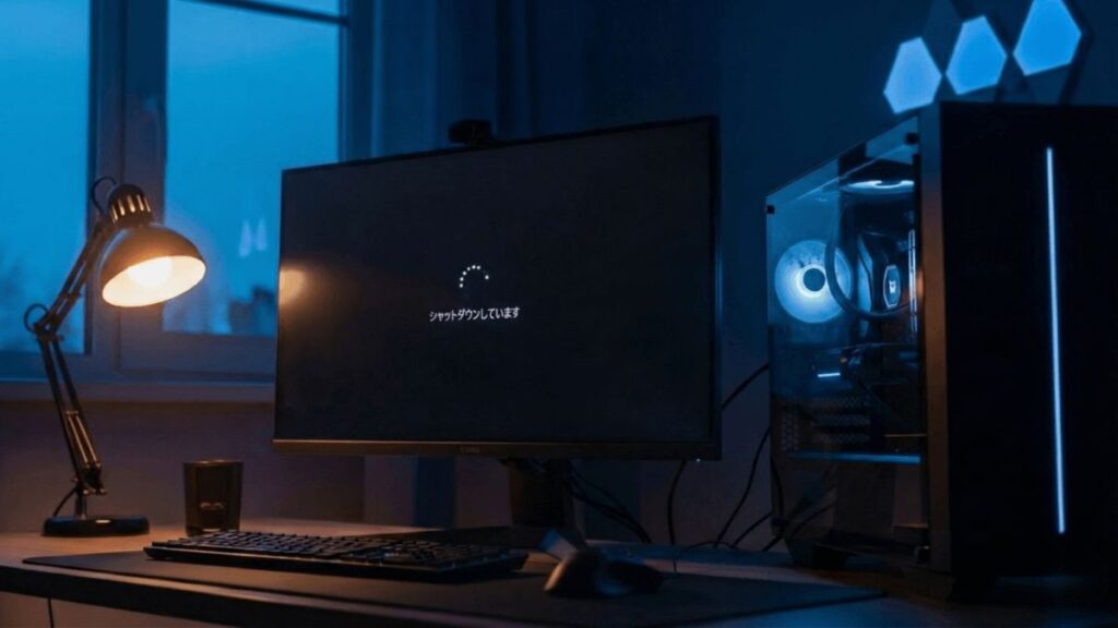 alt="ゲーミングPCのシャットダウン頻度は？寿命への影響と正解を解説"