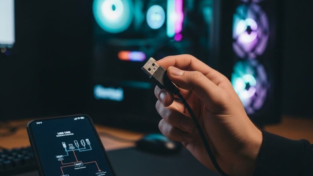 alt="ゲーミングPCのUSBを挿す場所はどこ？種類や違いを徹底解説"